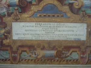 Region of Ferrar, Restored by Popes