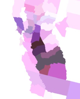 Califronia Animal Density