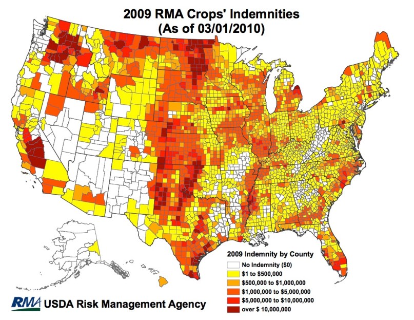 indemnity by county