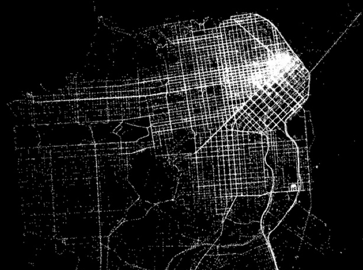 Shawn Allen's map:photo