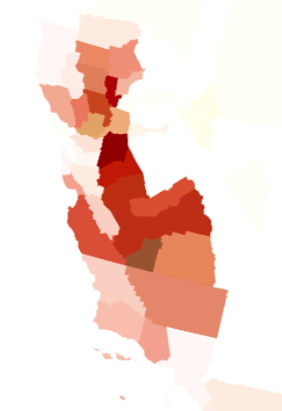 What does this tell us about the state of California?