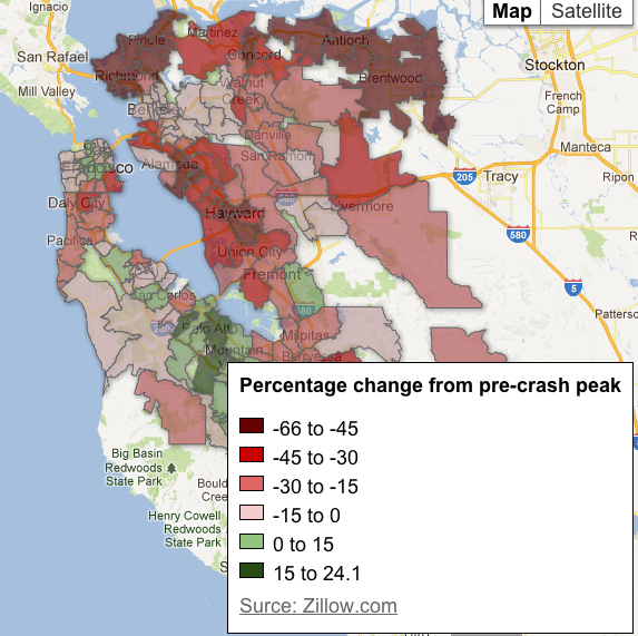 Bay Area Property Map