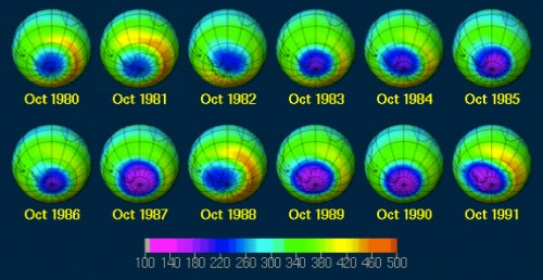 Cambridge Ozone Maps
