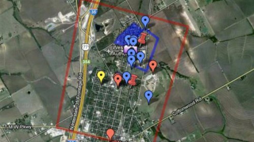 Google Map West Texas