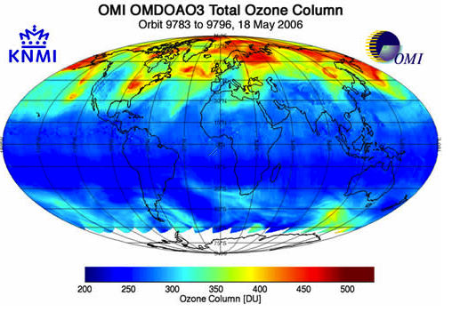 Ozone Column 2006