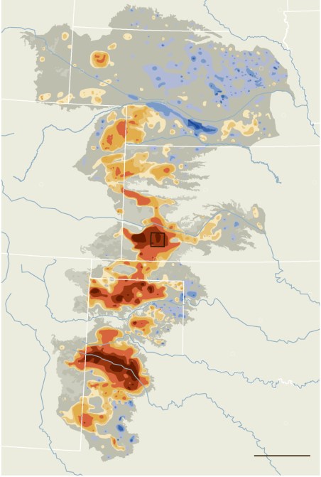 Hot-Spots of Aquifers