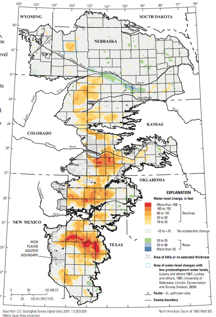 Water Level Declines