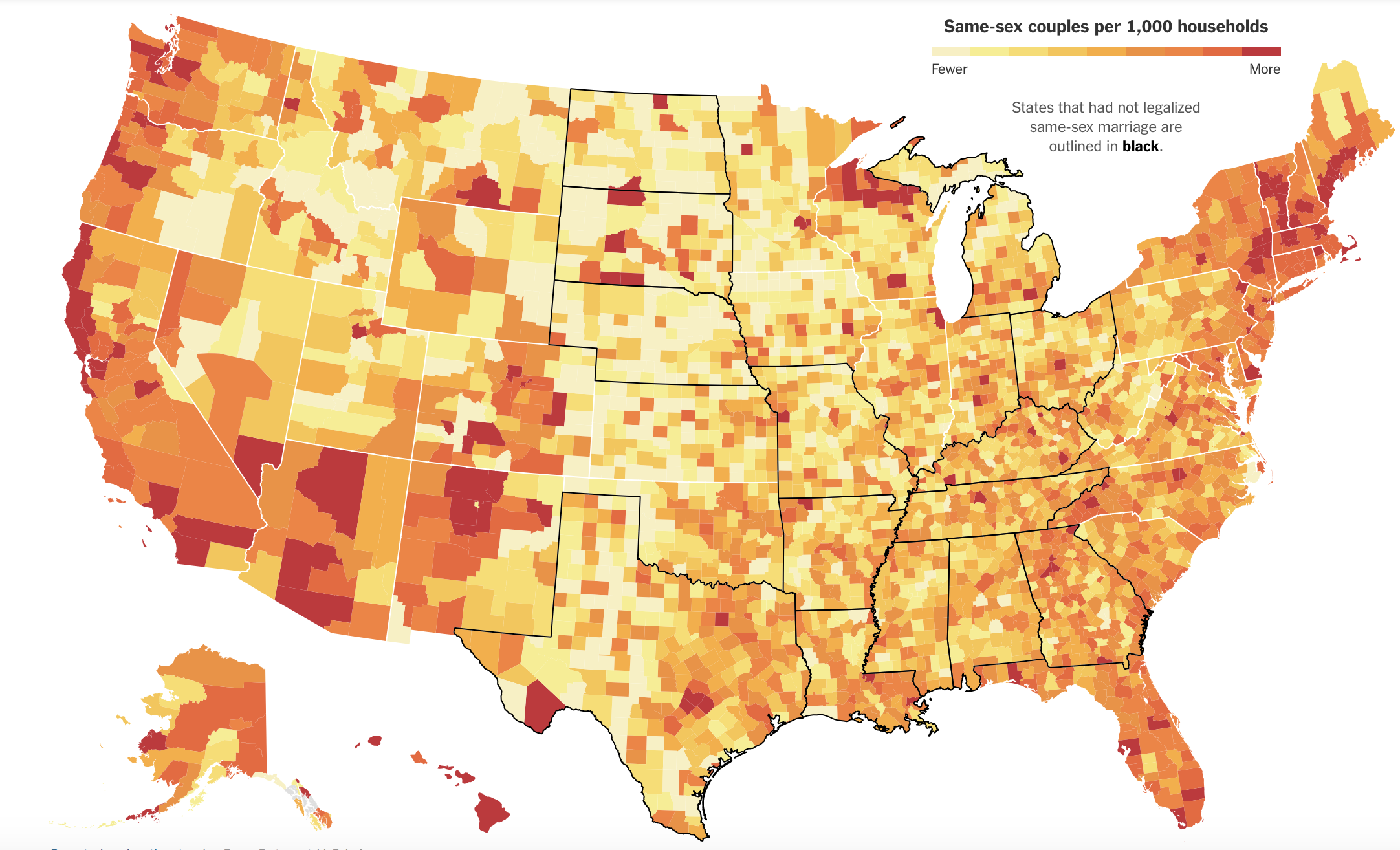Where Same-Sex Couples Live