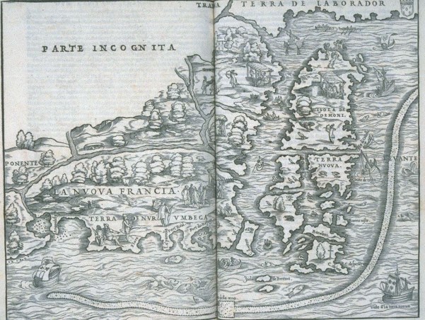 1556 Gastaldi Nuova Francia