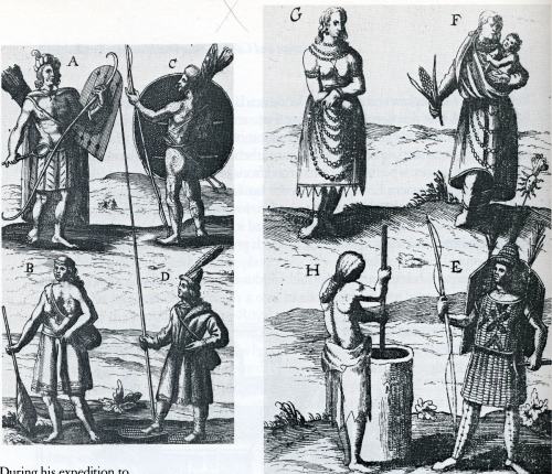 17 bis Algonquin indians 1615-17 by Champlain