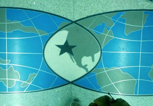 Arriving at Port of Oakland--Airport Inlay Map