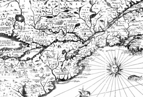 Champlain in sun 1632c