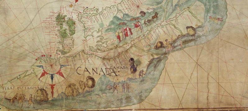 Harleian Map c. 1542-44