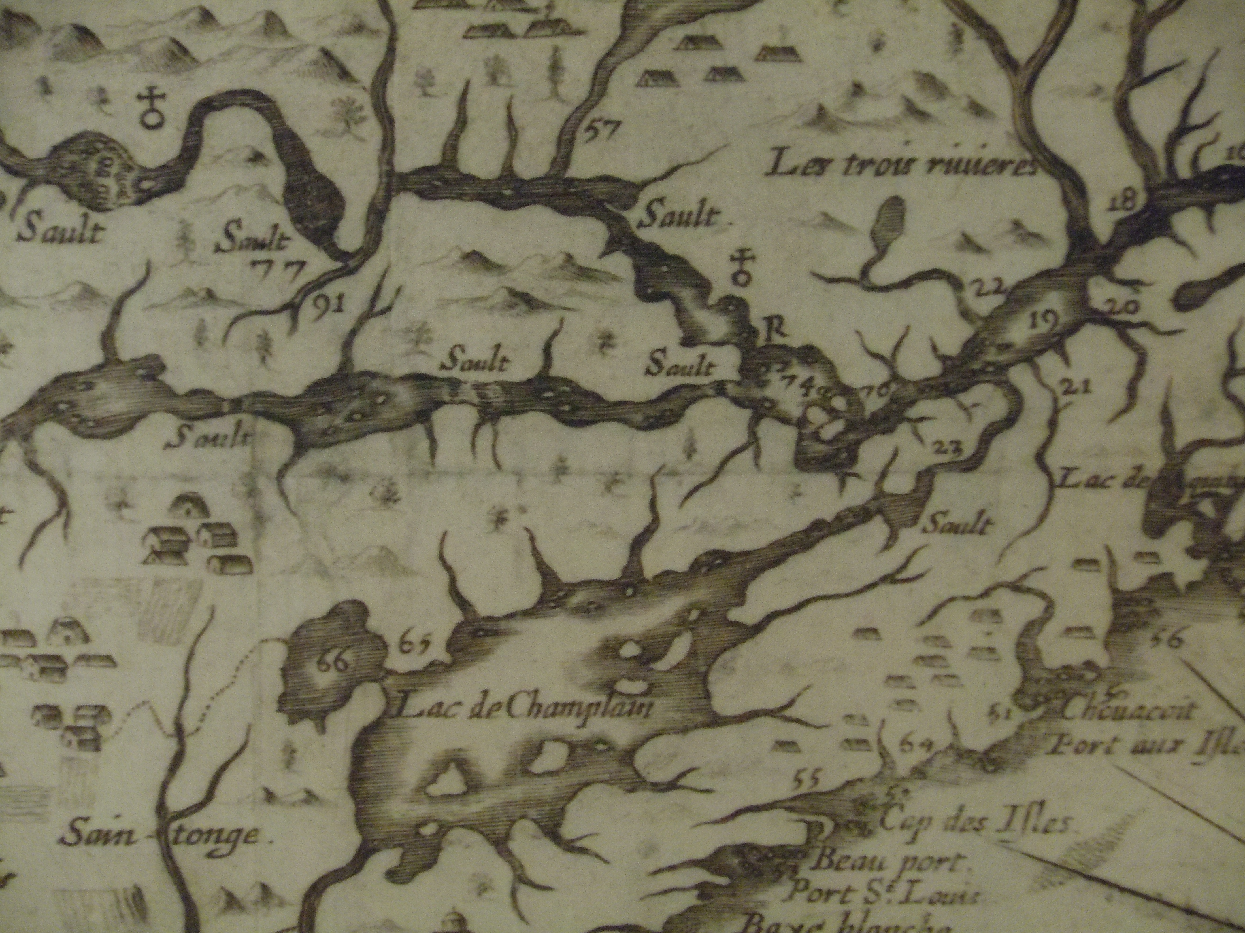 Lake Champlain:Trois Rivieres (a bit blurred)