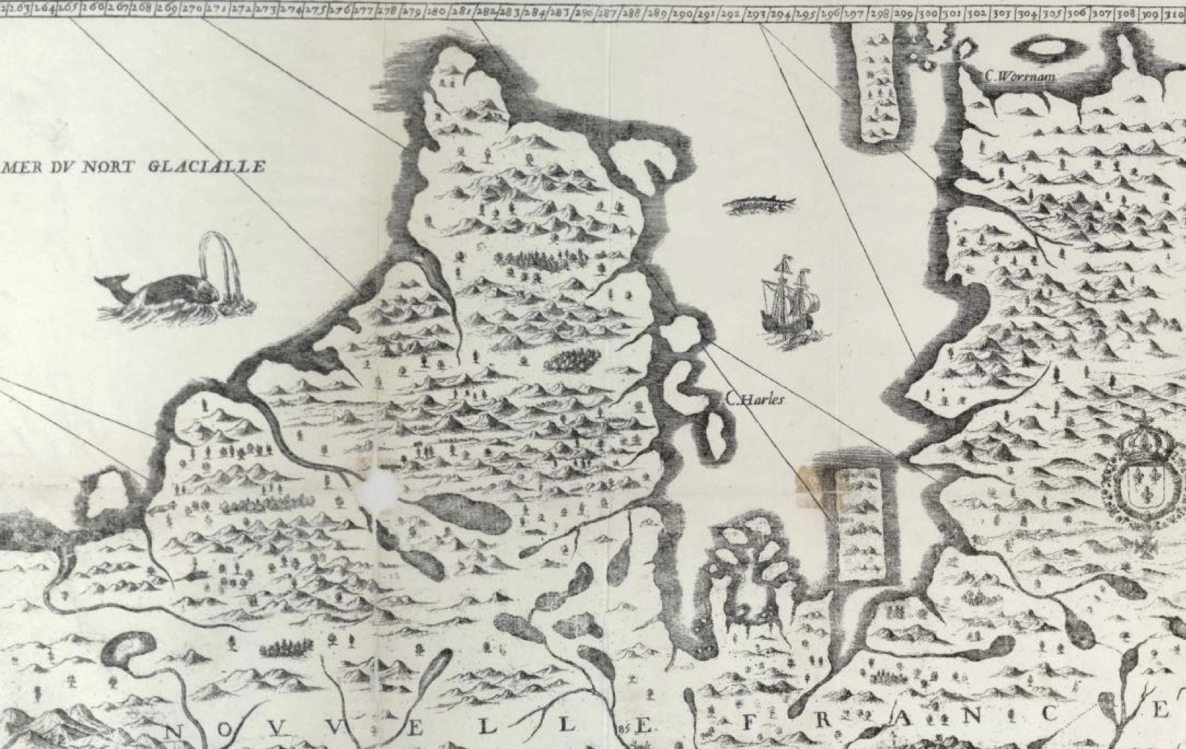 Mer du Nort Glacialle in Nouvelle France