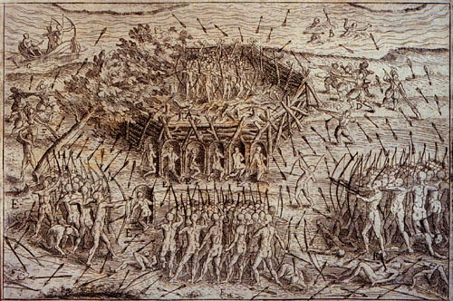 Savages and Champlain