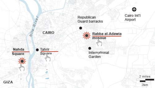 Clashes Mapped