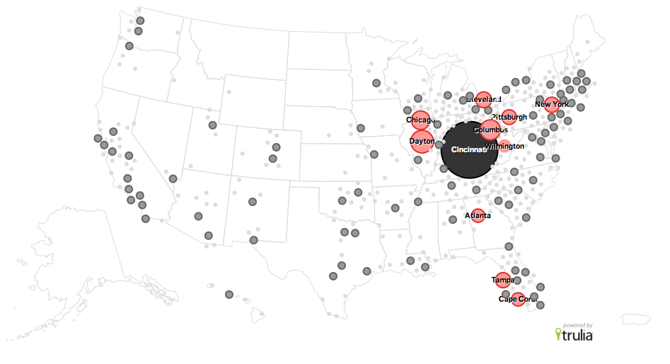 From Cincinnati, Oct-Dec 2011