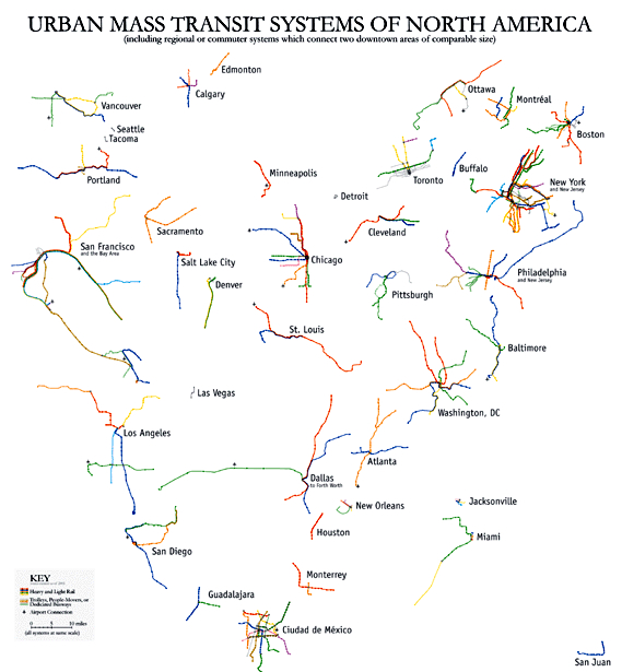 URBAN MASS TRANSIT SYSTEMS NORTH AMERICA Rankin