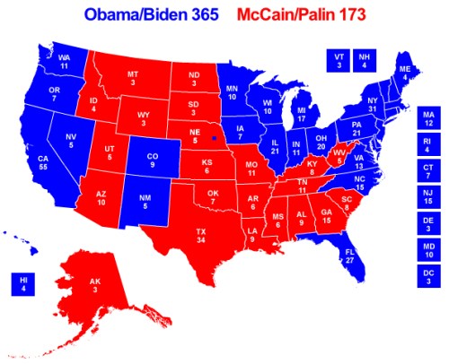 Obama:Biden McCain:Palin