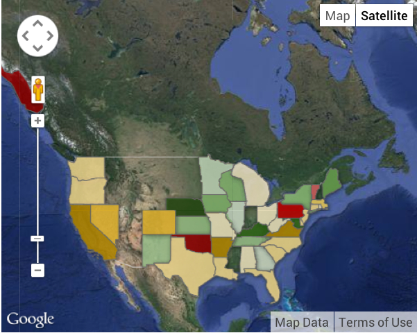 SATELLITE VIEW-PRE-K FUNDING CITS