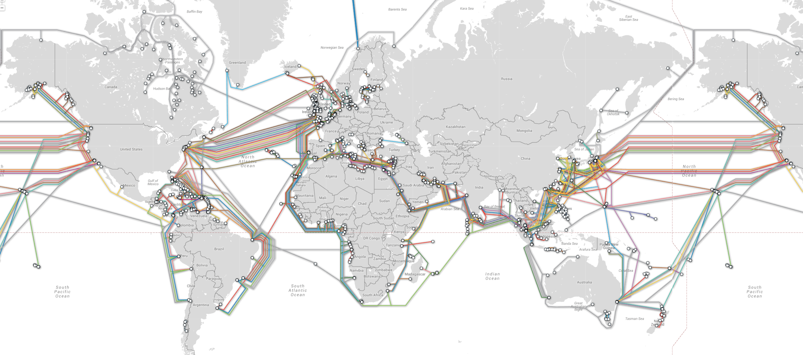 wrapping the world with cable