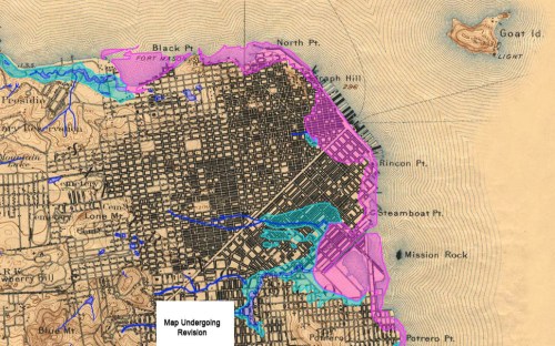 Lost Land SF-Historical Creeks and Shore marina detail