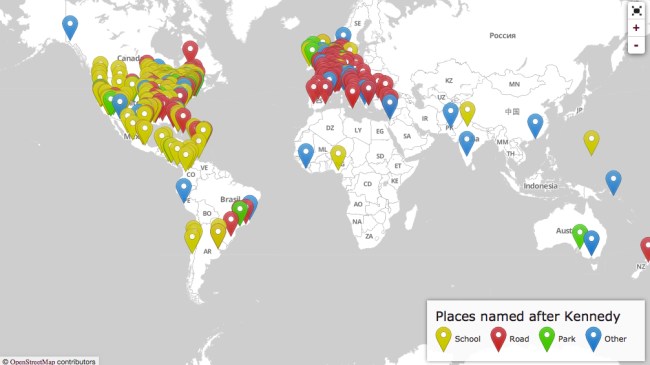 Places Named After Kennedy across the World