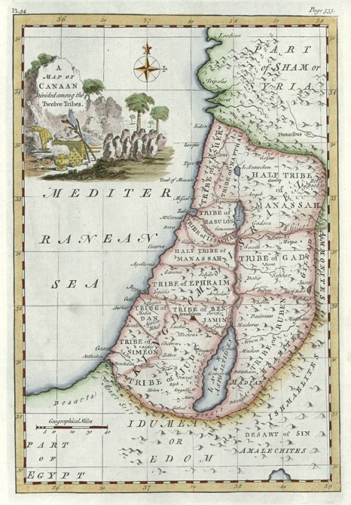 Twelve Tribes Mapped in Stackhouse by Hinton