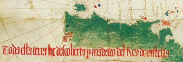 Cantino chart detail