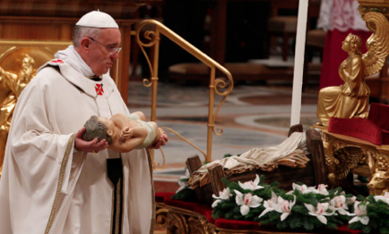 Pope Francis Christmas 2013