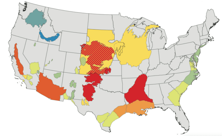 Groundwater Depletion, 1900-2008