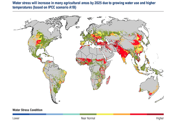 Water Stress Map