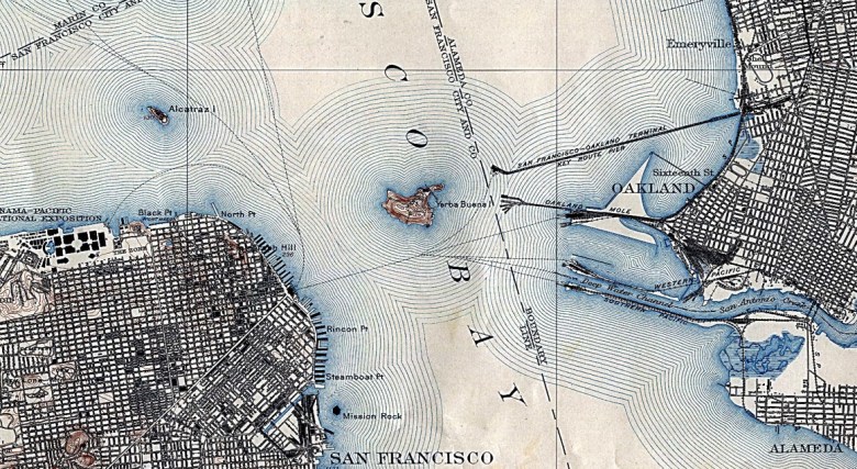 1915 SF Bay Map