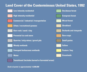 1992 Landcover icons