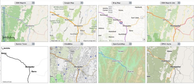 8 Maps Near Montpelier