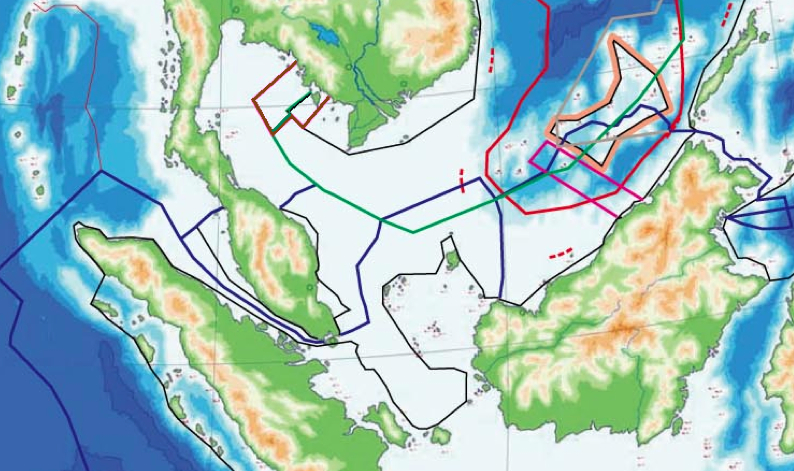 Complex Delineation of Nautical Borders