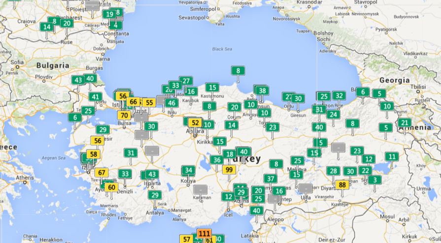 Anatolia can also be so Green