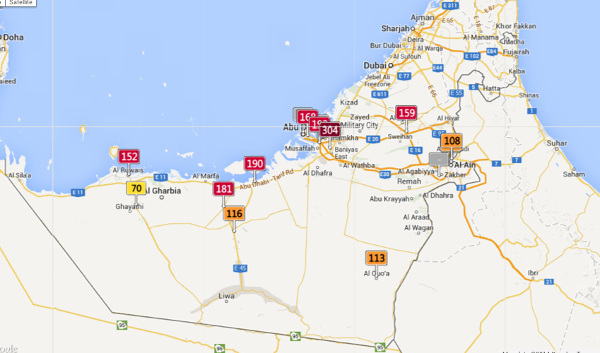 Emirates and Abu Dhabi 5.21, 3-10