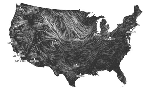 Winds over US whitening out