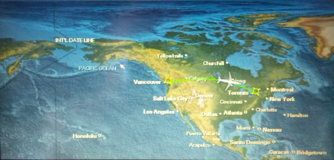 Continental View of AIr Canada