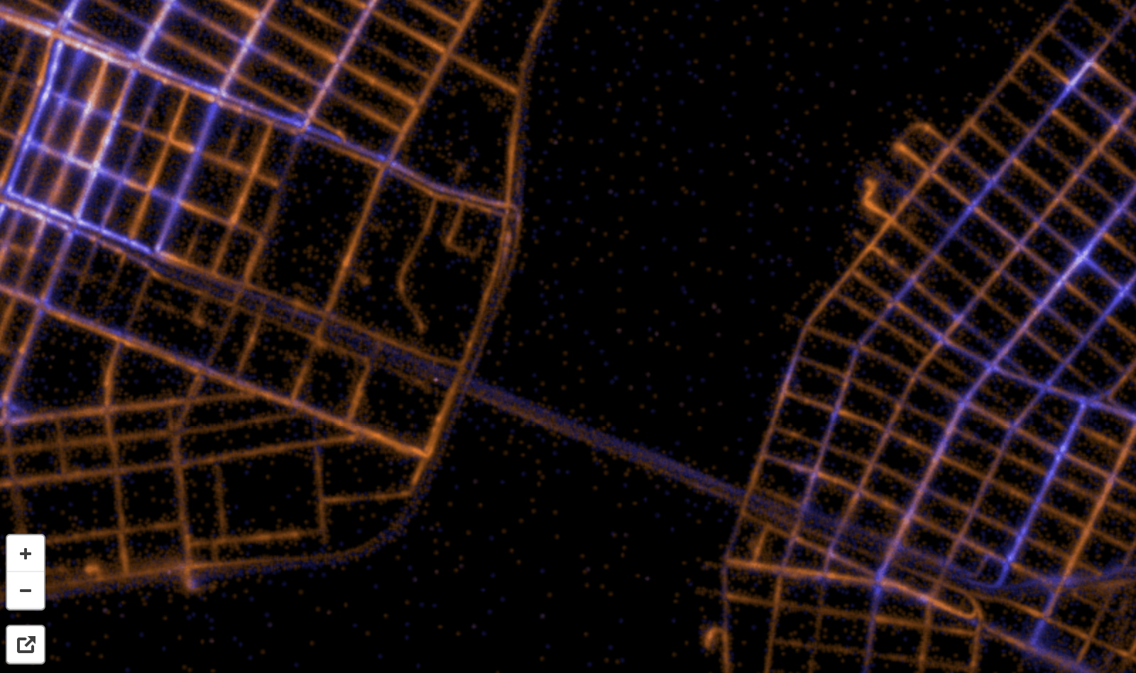 Strats Blue:Ends Orange-BrooklynBridge #2