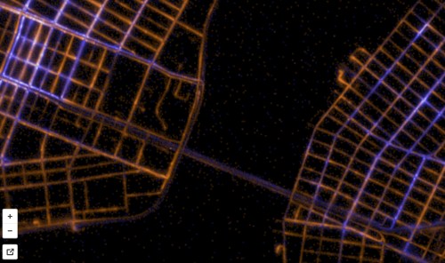 Strats Blue:Ends Orange-BrooklynBridge #2