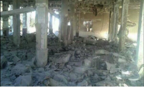 Destroyed Sufi Shrine