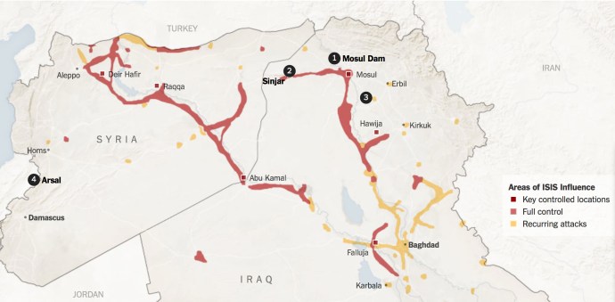 from Caerus Associates, Long War Journal Aug 7 2014