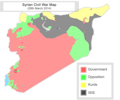 Syrian Civil War March 14