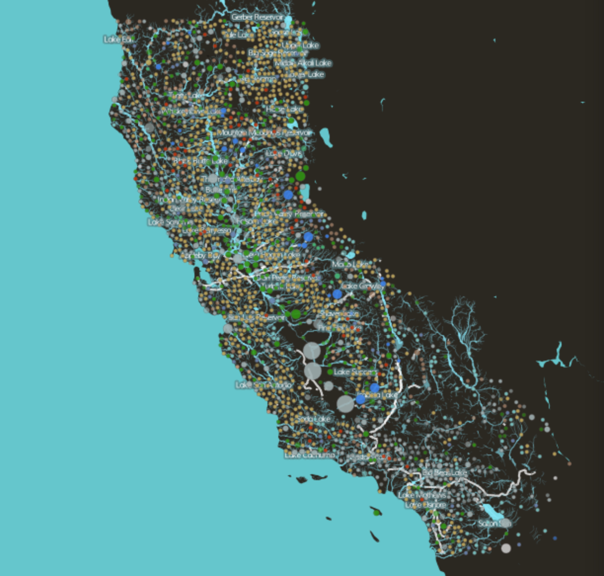 California Water Map