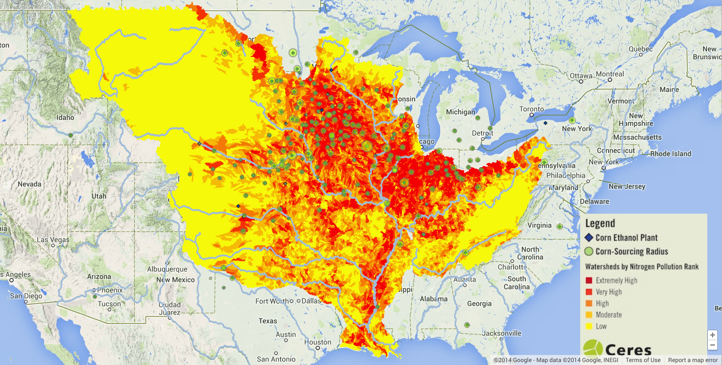 Courn-sourcing Radii included