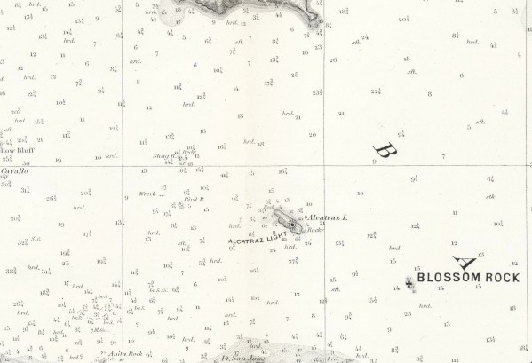 Isolated in Entrance to sf bay