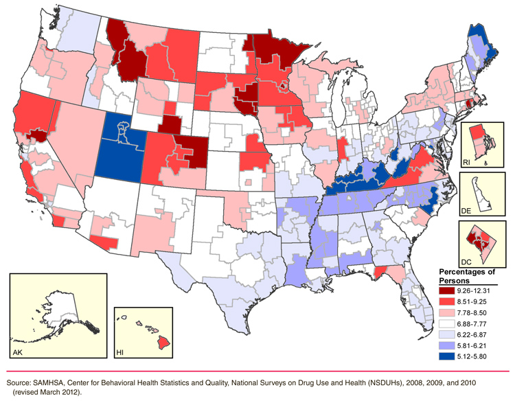 NSDUH-Short-Report-113-StateSubUseDisorder-2012-fig1